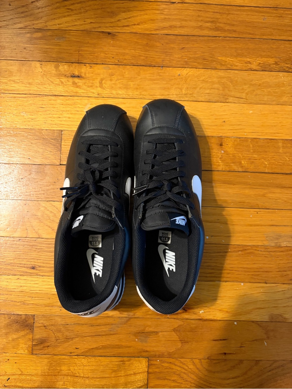 Nike Cortez black & white 11.5